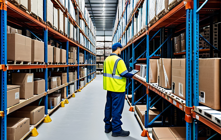 **

"A well-organized warehouse scene showcasing returned goods being processed, fully clothed workers inspecting items with tablets, shelves stocked with products ready for refurbishment, appropriate content, safe for work, professional logistics operation, perfect anatomy, natural proportions, high resolution."

**