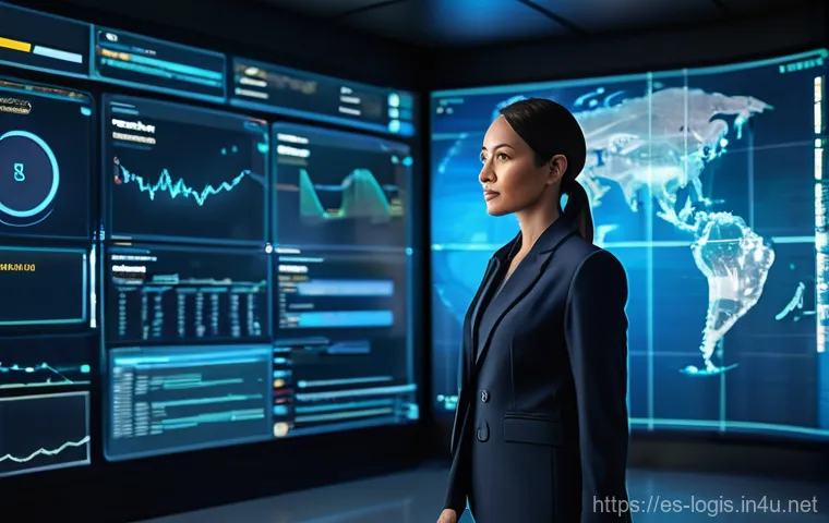 물류 시스템 최적화 - **Prompt 1: The Logistics Data Oracle**
A highly intelligent female logistics professional, in h...